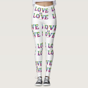 Leggings L'amour de SlipperyJoe est amour spray peinture ga