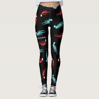 Leggings L'amour est le vrai squelette