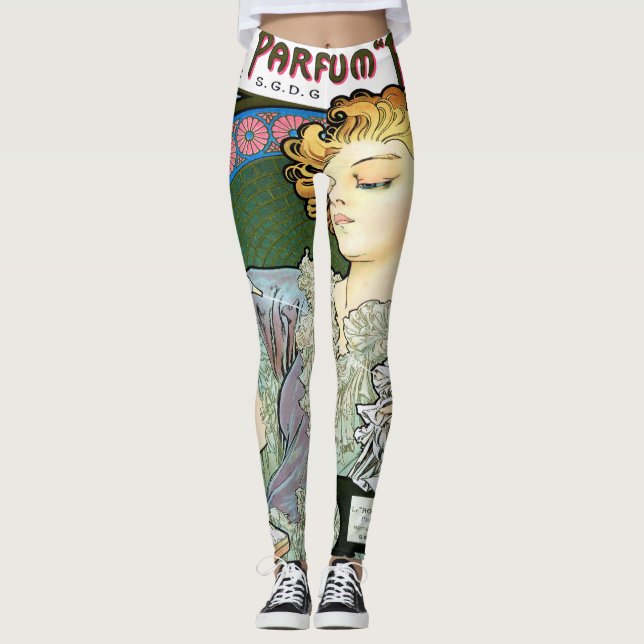 Leggings Lance 1896 d'Alfons Mucha Parfum Rodo (Devant)