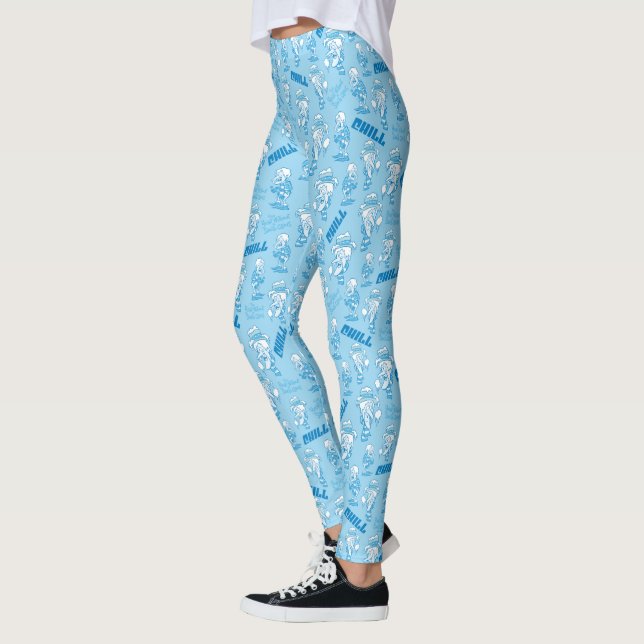 Leggings L'ANNÉE SANS Motif SANTA CLAUS™ Snow Miser (Gauche)