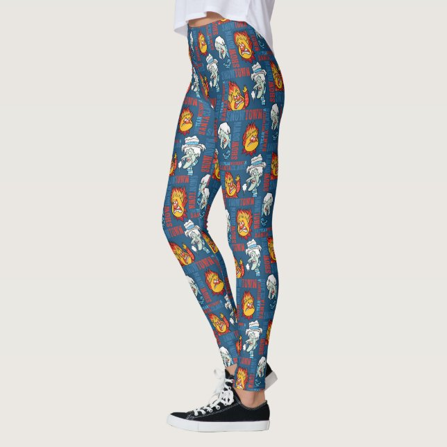 Leggings L'ANNÉE SANS Snowtown Showdown SANTA CLAUS™ (Gauche)