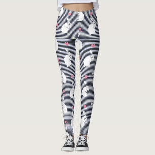 Leggings Lapin blanc