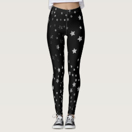 Leggings L'argent tient le premier rôle la sorcière noire