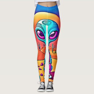Leggings L'art Alien de Desert Chillin