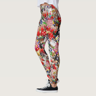 Leggings Las Vegas Icons ~ Gamblers Delight