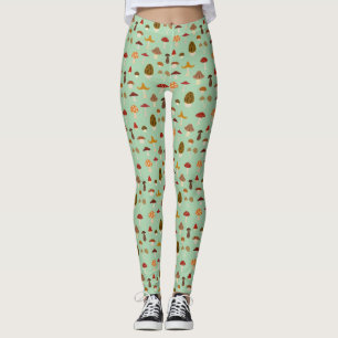 Leggings L'automne répand des guêtres