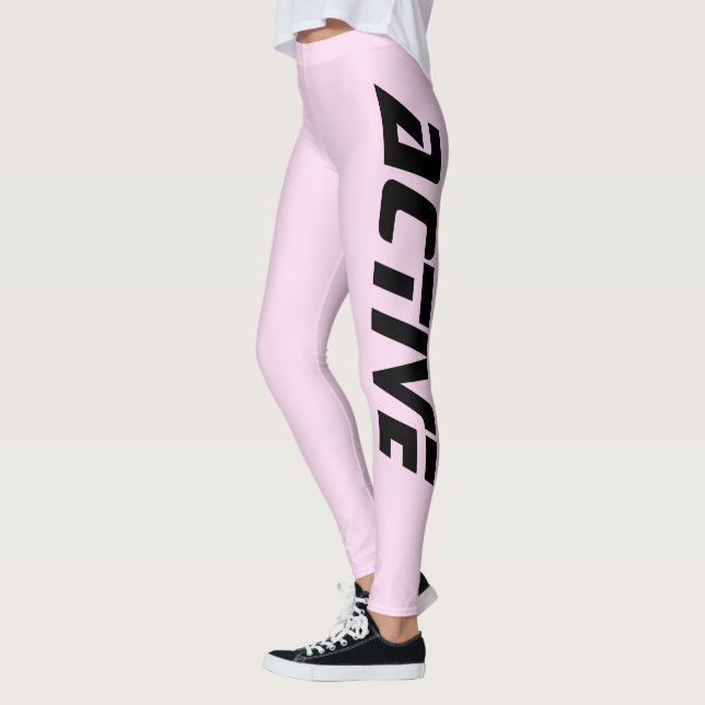 Leggings Lavande claire couleur Active Sport (Gauche)