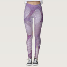 Lavande et Purple Jambes florales Abstraites