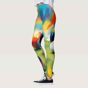 Leggings Lawn Bowls Colour Splash,