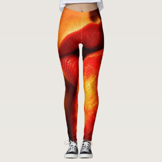 Leggings Le Baiser de Nectarine – Un Portrait Intime