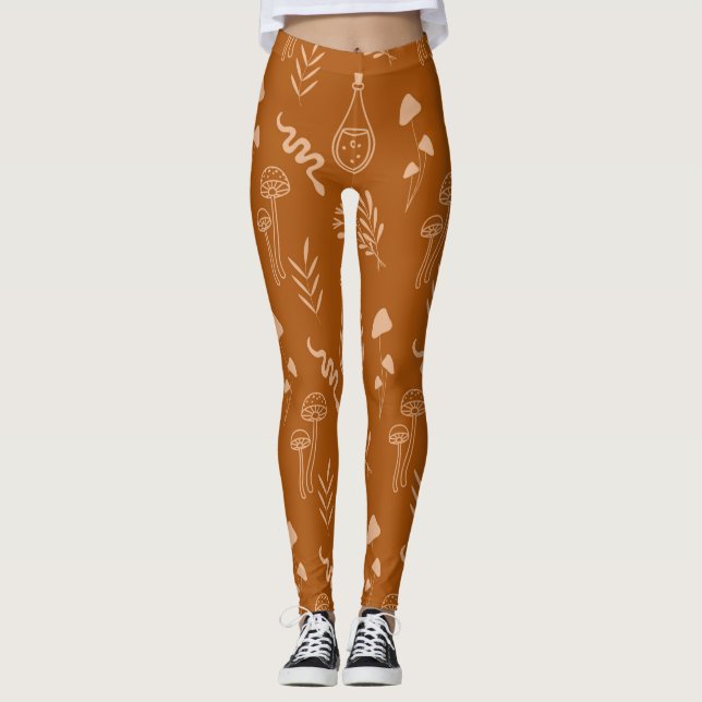 Leggings Le Bol à Fleurs (Devant)