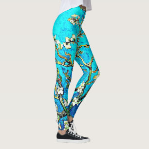 Leggings Le célèbre roman de Van Gogh, Almond Blossoms
