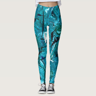 Leggings Le chaos vert
