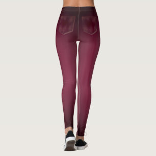 Leggings Le denim aiment des guêtres de poche