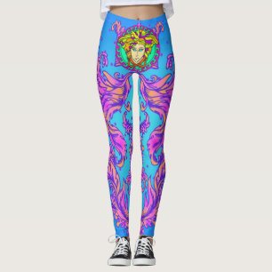 Leggings Le designer Pastel Medusa