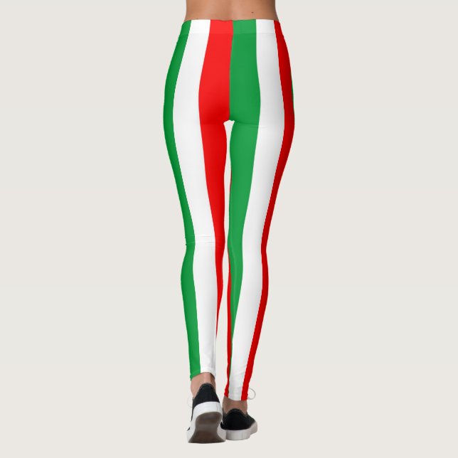 Leggings Le drapeau de l'Italie - La Bandiera Italiana (Dos)