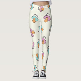 Leggings Le genre adorable de tétine indiquent le baby