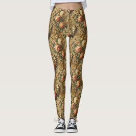 Leggings Le Golden Fiend - Délirium victorien gothique