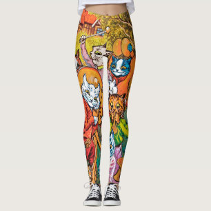 Leggings Le groupe joue, Louis Wain