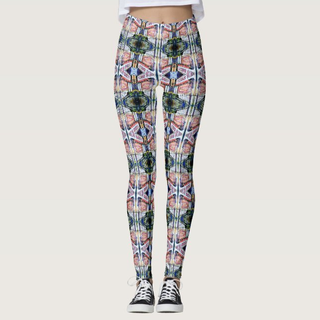 Leggings Le jardin de la sagesse de l'East Village (Devant)