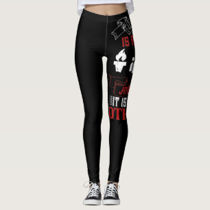 Leggings Le Leadership Est Un Travail Intérieur Avant Qu'I