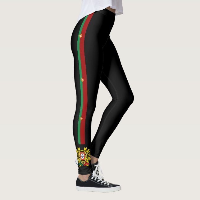 Leggings Le Portugal barre le drapeau (Droite)