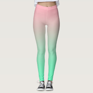 Leggings Le rose pastel et le vert pâle devraient toujours 