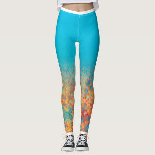 Leggings Le saint me chatouillent le feu d'Elmo