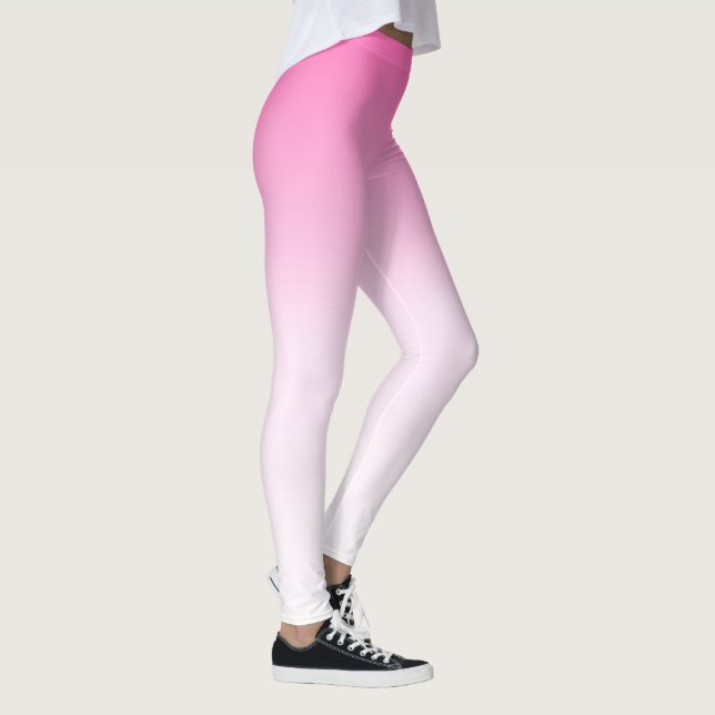 Leggings Le teint rose en blanc (Droite)