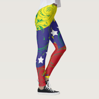 Leggings Le Vénézuéla mon Drapeau VEN01