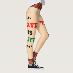 Leggings Le Voyage, c'est de la vie