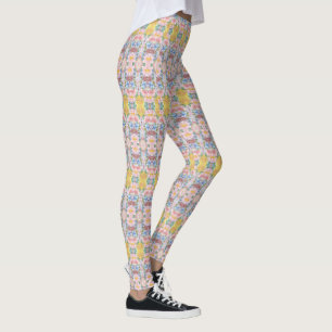 Leggings Légendes à motifs floraux