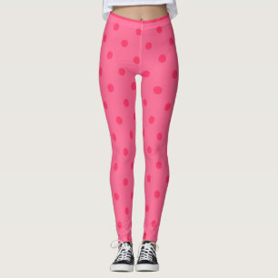 Leggings Légendes à pointes de framboise