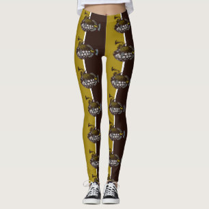 Leggings Légendes Abstraites de Lion