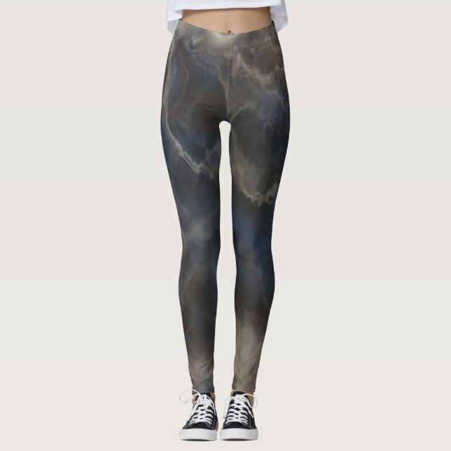 Leggings Légendes aquarelles pour style bohème (Devant)