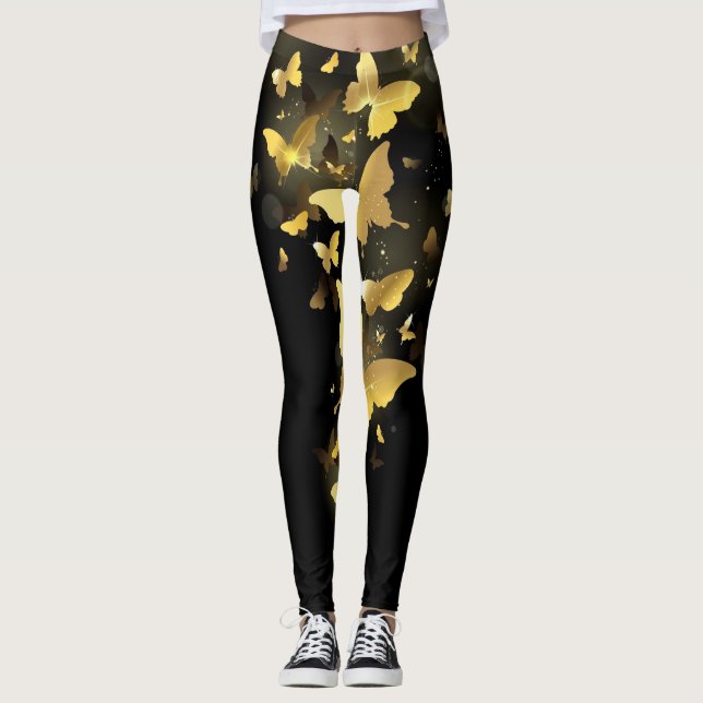 Leggings Légendes aux papillons ! (Devant)