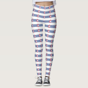 Leggings Légendes avec drapeau de Cincinnati City, USA