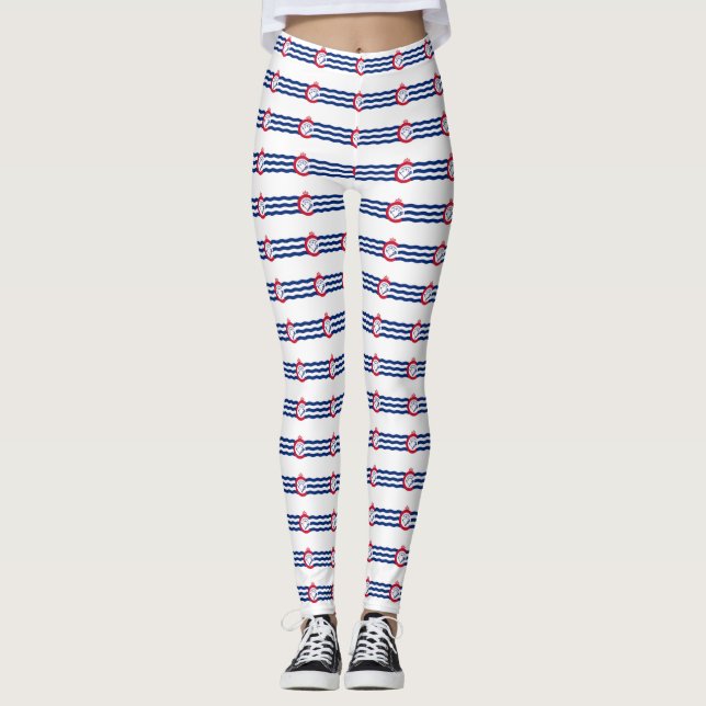 Leggings Légendes avec drapeau de Cincinnati City, USA (Devant)