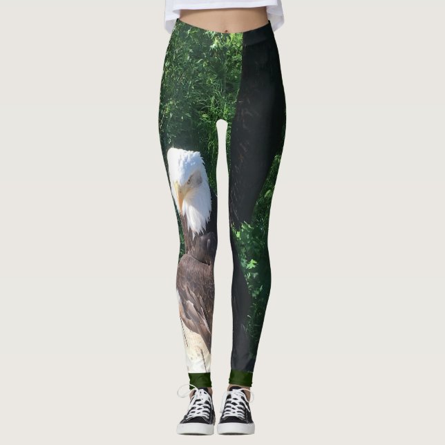 Leggings Légendes d'aigle (Devant)