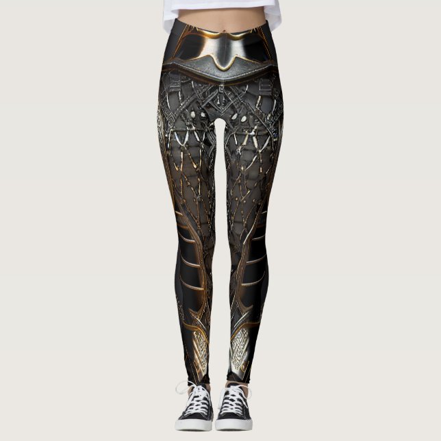 Leggings Légendes d'armure 3D (Devant)