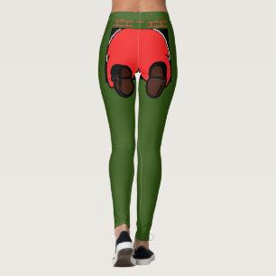 Leggings Légendes de boutons Père Noël