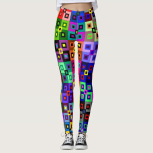 Leggings Légendes de courtepointe folles
