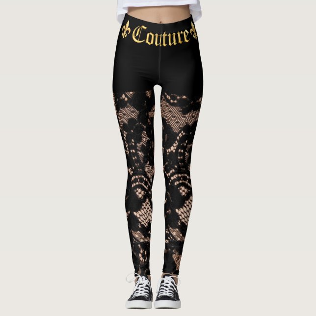 Leggings Légendes de Couture Risque (Devant)