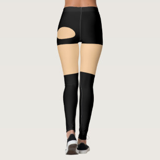 Leggings Légendes de découpage d'illusion