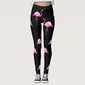 Leggings Légendes de flamand noir