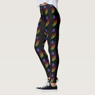 Leggings Légendes de fleurs