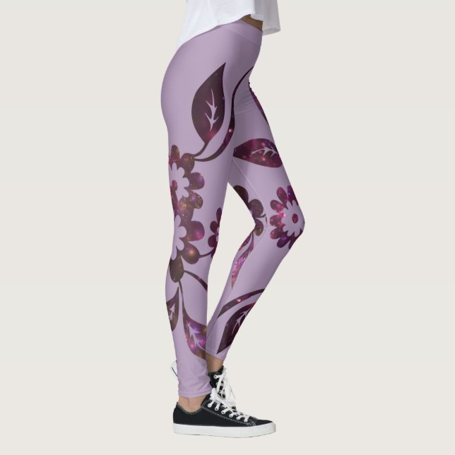 Leggings Légendes de fleurs (Droite)