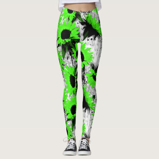 Leggings Légendes de fleurs