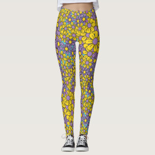 Leggings Légendes de flûtes de fleurs