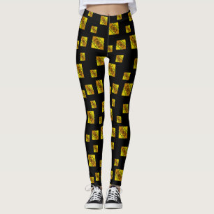 Leggings Légendes de géométrie fractale